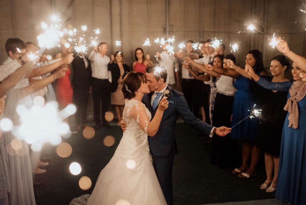 Hochzeit Wunderkerzen coole ideen fuer Fotos Wuppertal