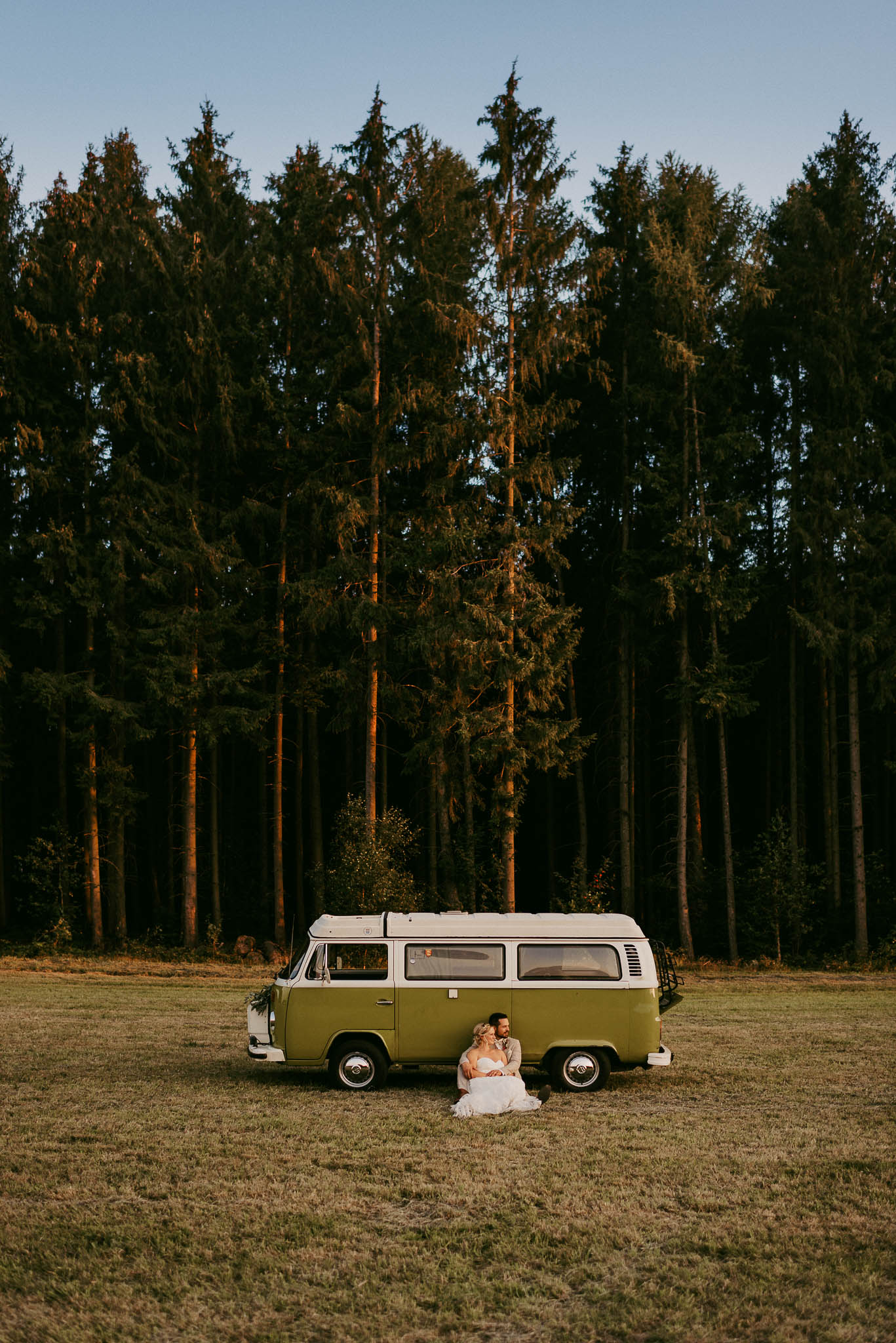 Hochzeitsauto VW Bus Bulli T T