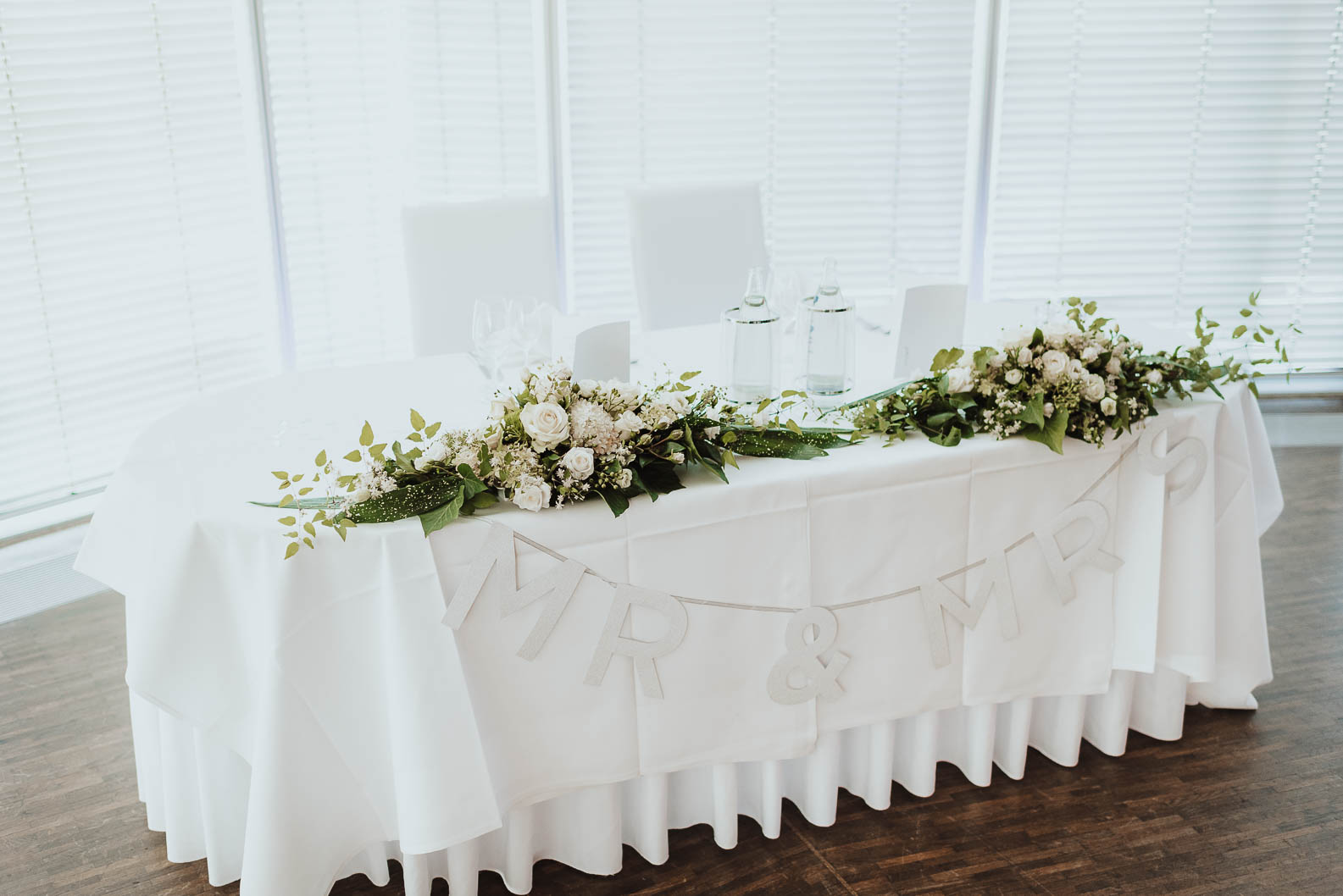Hochzeitsdeko Tischdeko Brauttisch