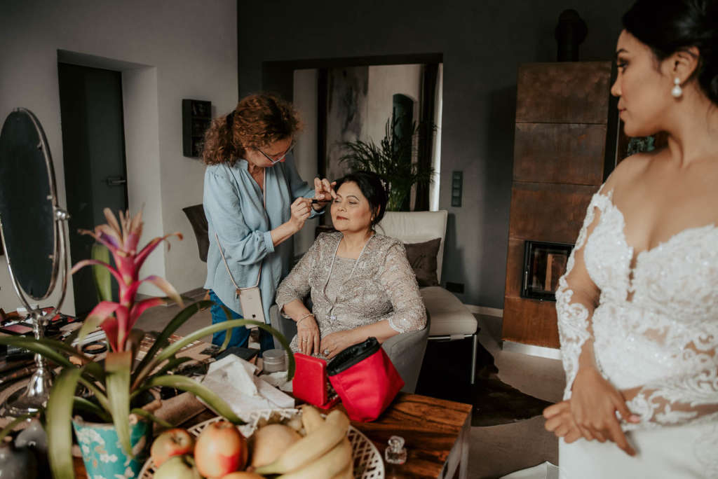 getting ready mit mama hochzeit