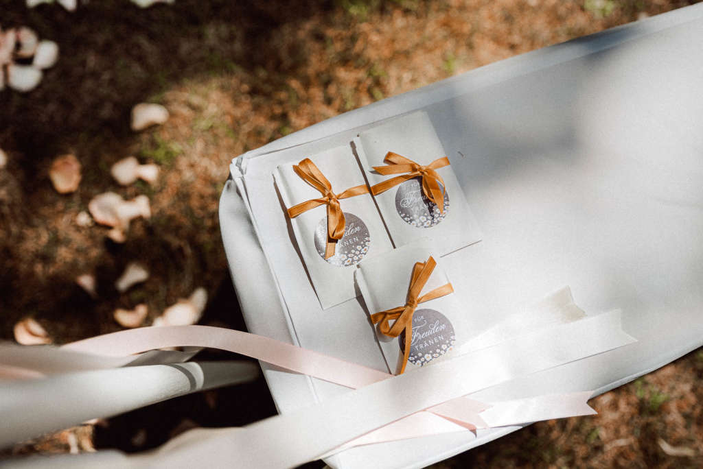 Boho Dekoration Trauung im Freien