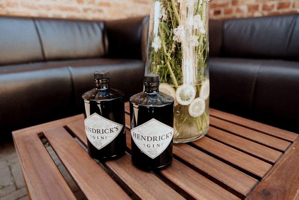 Hochzeit Whisky Gin Bar DIY