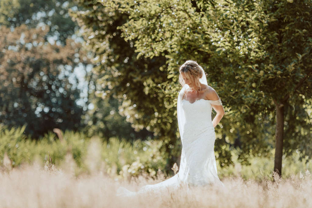 Sommer Brautkleid schoene braut