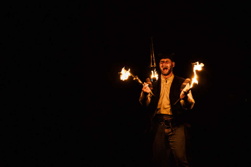 Eventfotografie in DUesseldorf Feuershow