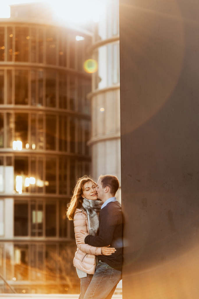 paarshooting in duesseldorf paarfotos sonnenuntergang