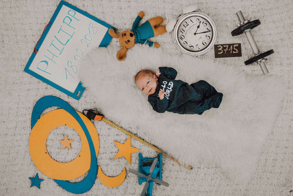 Neugeborenen Fotoshooting in NRW Duesseldorf Koeln