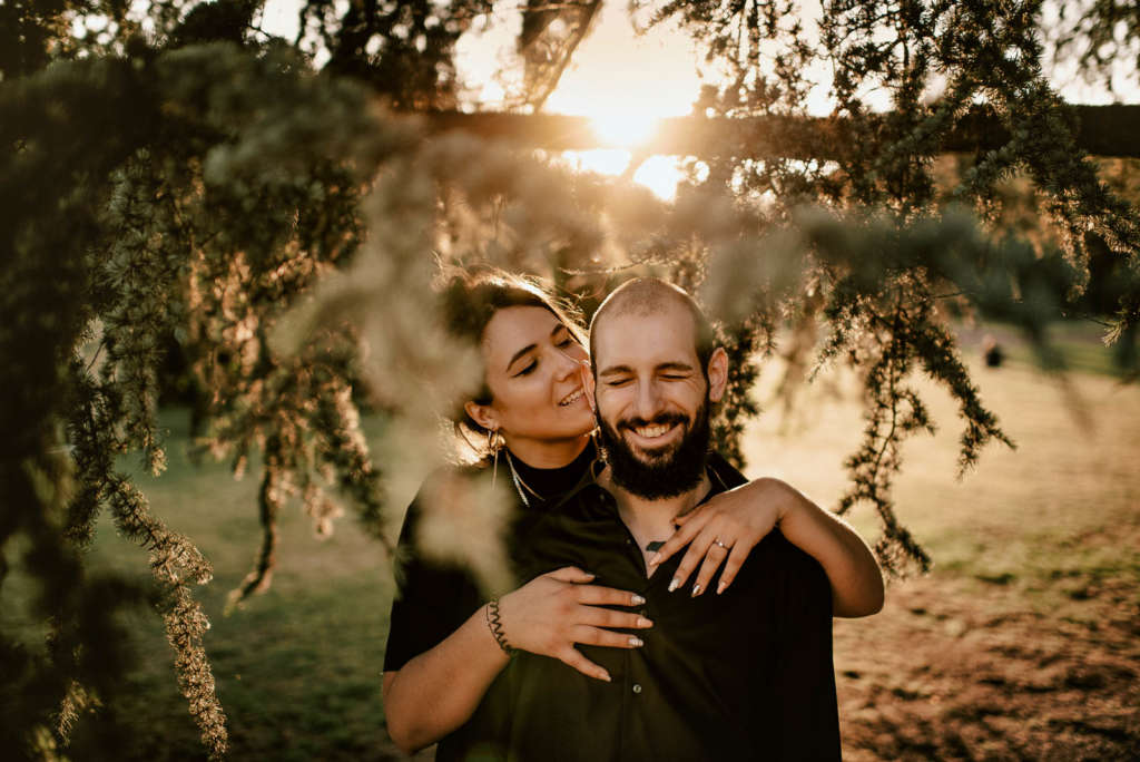 Coole Fotos von Verlobung