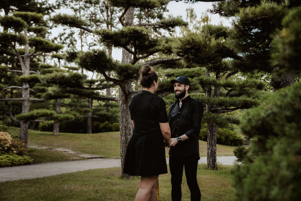 Cooler Heiratsantrag in Duesseldorf NRW