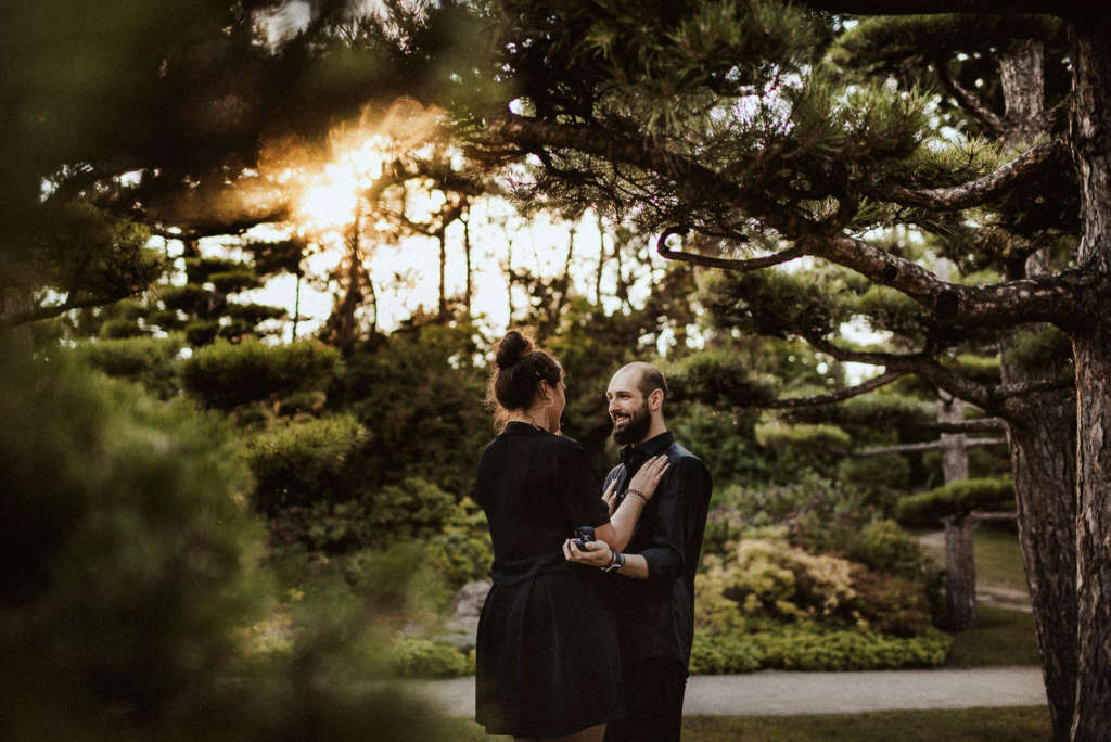 Romantischen Heiratsantrag machen