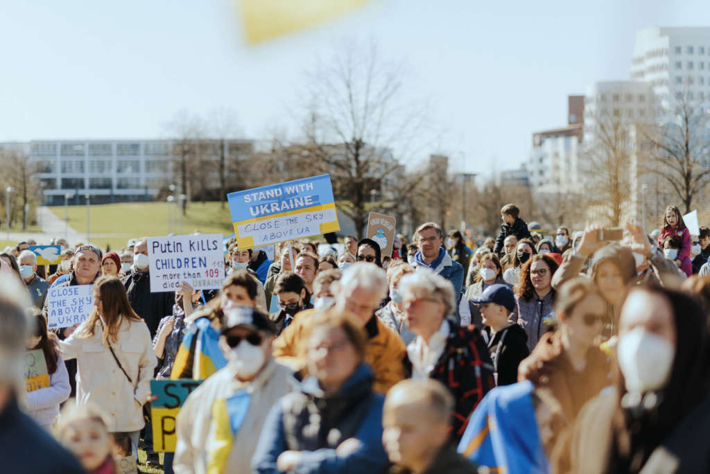 Friedensmarsch Ukraine Duesseldorf 19 03 2022 Demo 005