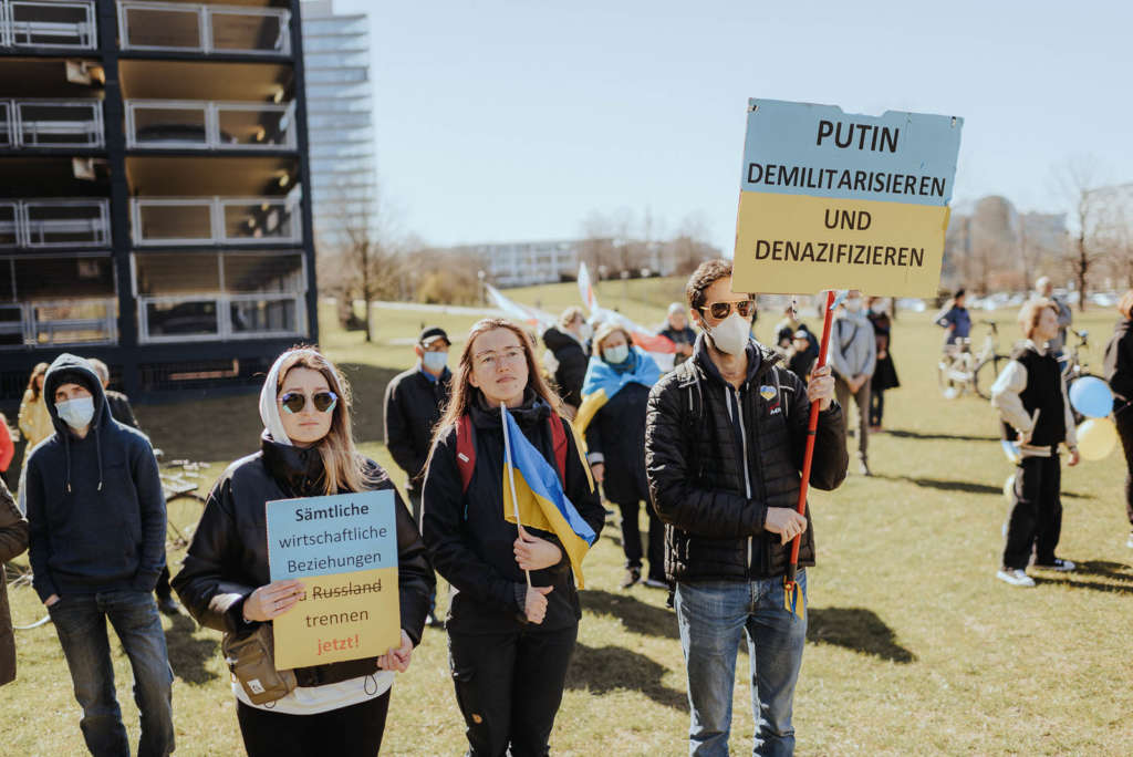 Friedensmarsch Ukraine Duesseldorf 19 03 2022 Demo 026