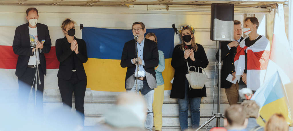 Friedensmarsch Ukraine Duesseldorf 19 03 2022 Demo 029