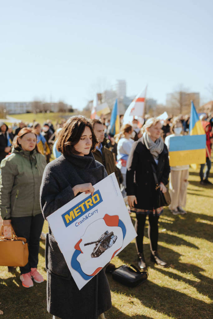 Friedensmarsch Ukraine Duesseldorf 19 03 2022 Demo 031