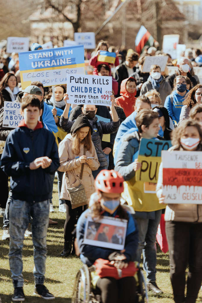 Friedensmarsch Ukraine Duesseldorf 19 03 2022 Demo 038