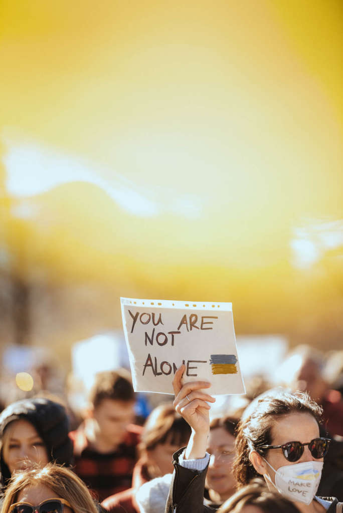Friedensmarsch Ukraine Duesseldorf 19 03 2022 Demo 045