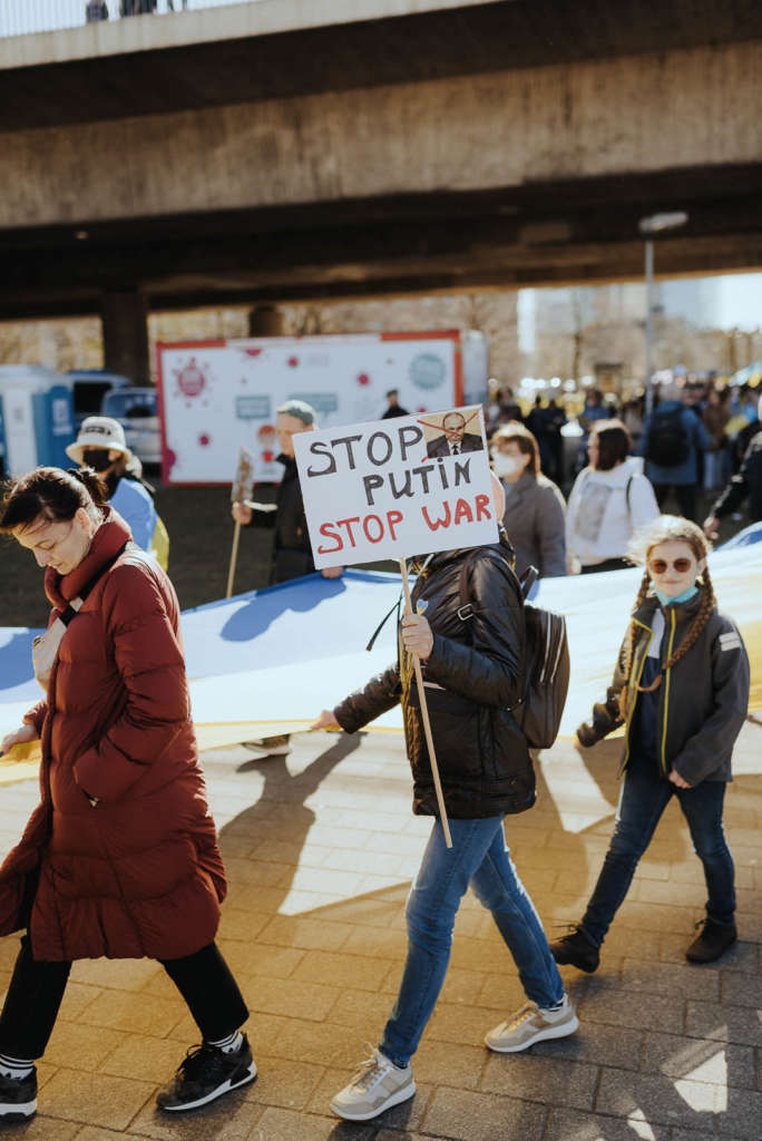 Friedensmarsch Ukraine Duesseldorf 19 03 2022 Demo 051
