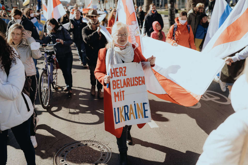 Friedensmarsch Ukraine Duesseldorf 19 03 2022 Demo 069