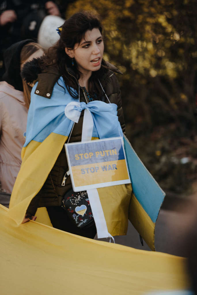 Friedensmarsch Ukraine Duesseldorf 19 03 2022 Demo 085