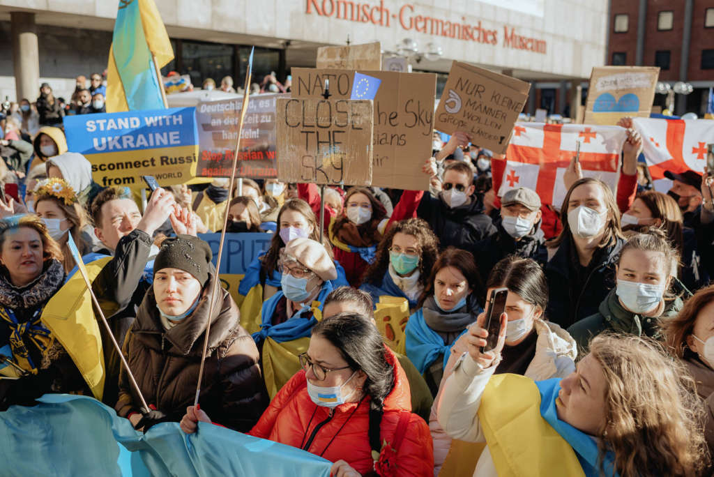 Koeln Ukraine Demo 27 02 2022 photoby Jan Breitmeier 041