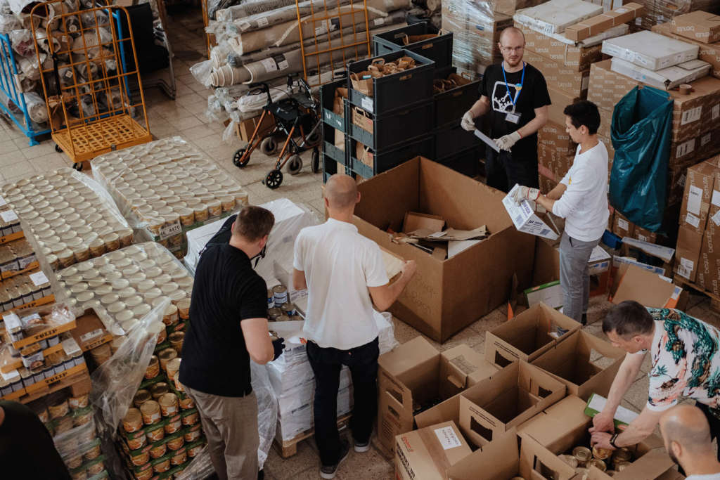 humanity help ukraine 01 05 2022 cologne Blau Gelbes Kreuz e V and MARKIT bebright photography 010