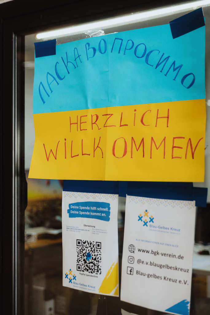 humanity help ukraine 01 05 2022 cologne Blau Gelbes Kreuz e V and MARKIT bebright photography 024