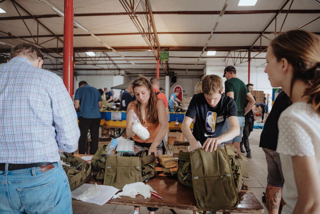 humanity help ukraine 01 05 2022 cologne Blau Gelbes Kreuz e V and MARKIT bebright photography 040