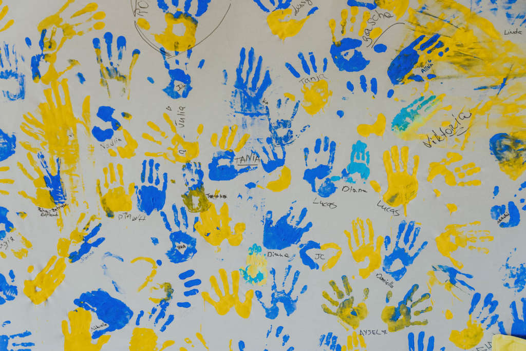 humanity help ukraine 01 05 2022 cologne Blau Gelbes Kreuz e V and MARKIT bebright photography 060