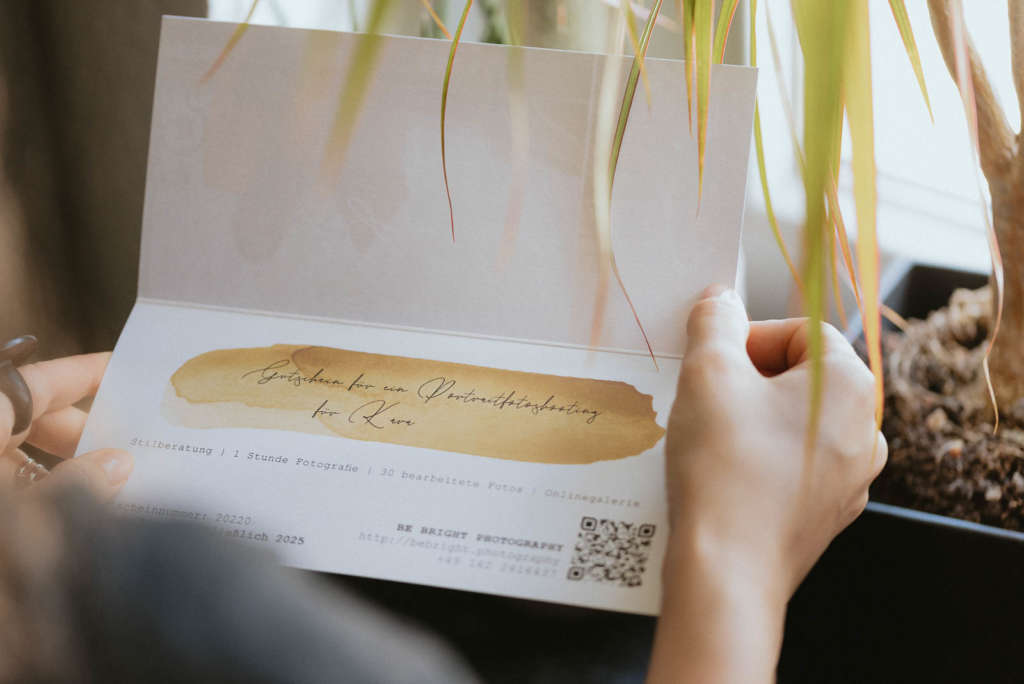 fotosession gutschein verschenken koeln