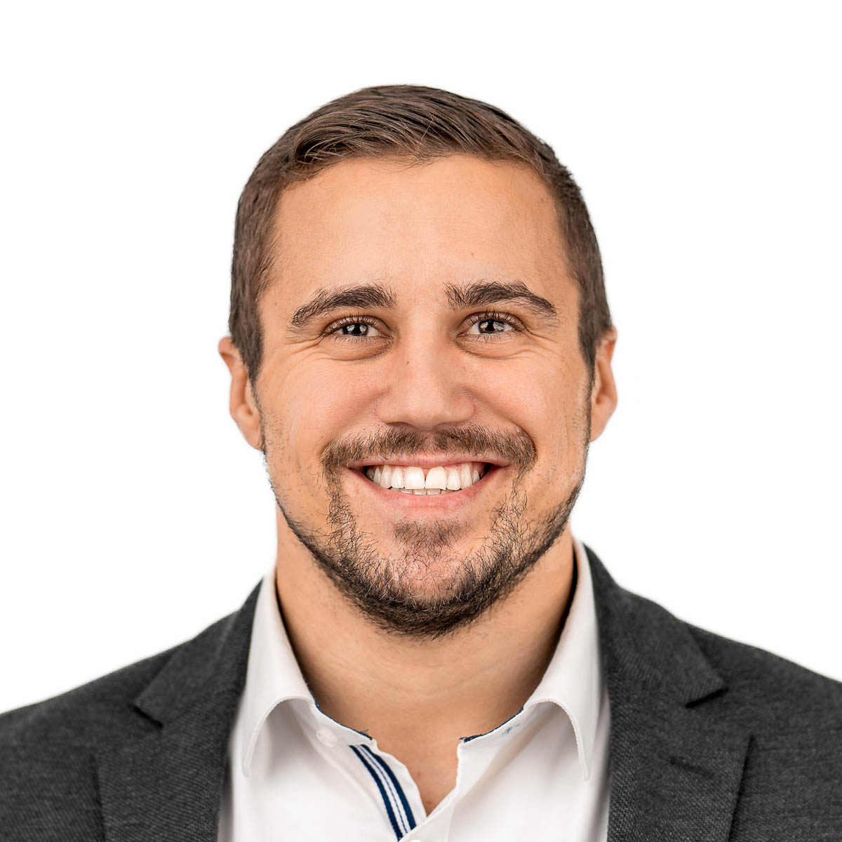 Business Foto im quadrat quadratisches format weiss freigestellt