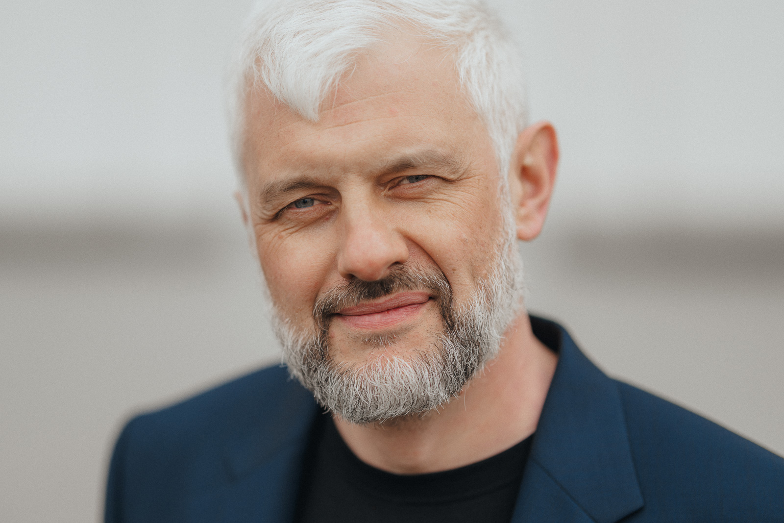 Kopfportrait naher headshot closeup in Duesseldorf